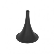 Hartmann Ear Speculum Fig. 0 - Black Stainless Steel, 3.6 cm / 1 1/2"